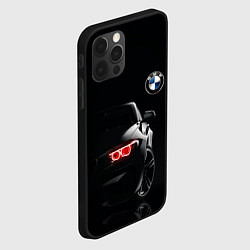 Чехол для iPhone 12 Pro Max BMW МИНИМЛ, цвет: 3D-черный — фото 2