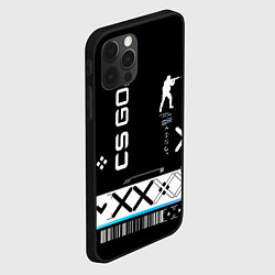 Чехол для iPhone 12 Pro Max Поток информации СS:GO, цвет: 3D-черный — фото 2