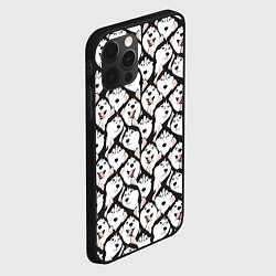 Чехол для iPhone 12 Pro Max Сибирский Хаски Husky, цвет: 3D-черный — фото 2
