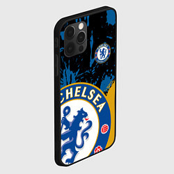 Чехол для iPhone 12 Pro Max ЧЕЛСИ CHELSEA GOLDEN LOGO, цвет: 3D-черный — фото 2