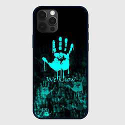 Чехол iPhone 12 Pro Max WE KNOW NEON LOGO