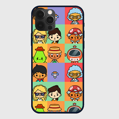 Чехол iPhone 12 Pro Max TOCA BOCA WORLD HERO / 3D-Черный – фото 1