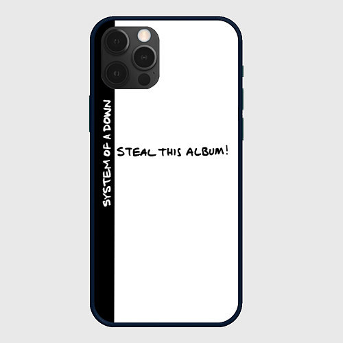 Чехол iPhone 12 Pro Max System of a Down - Steal This Album! / 3D-Черный – фото 1