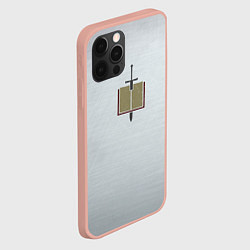 Чехол для iPhone 12 Pro Max Серые Рыцари цвет ордена, цвет: 3D-светло-розовый — фото 2