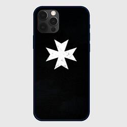 Чехол iPhone 12 Pro Max Черные Храмовники раскраска доспеха
