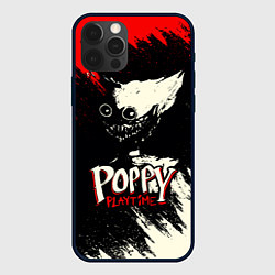 Чехол для iPhone 12 Pro Max Poppy Playtime: Red & Black, цвет: 3D-черный