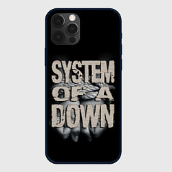 Чехол для iPhone 12 Pro Max System of a Down, цвет: 3D-черный