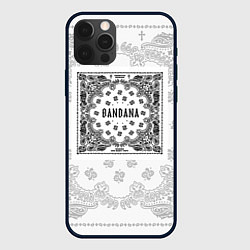 Чехол iPhone 12 Pro Max Big Baby Tape x Kizaru BANDANA Бандана Кизару Тейп