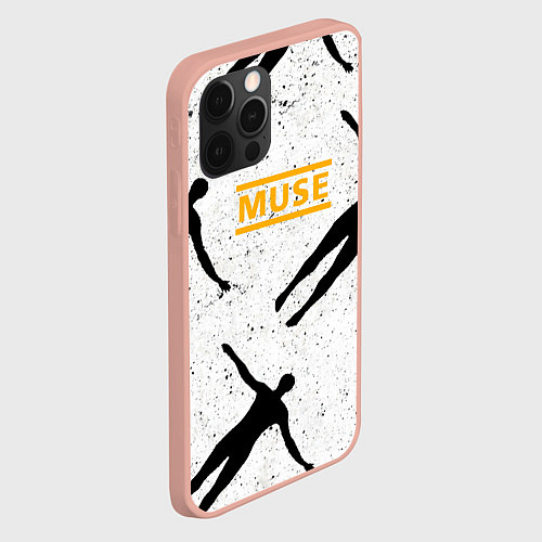 Чехол iPhone 12 Pro Max Absolution - Muse / 3D-Светло-розовый – фото 2