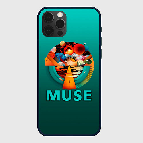 Чехол iPhone 12 Pro Max The Resistance - Muse / 3D-Черный – фото 1