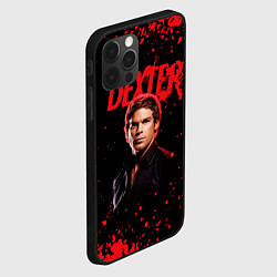 Чехол для iPhone 12 Pro Max Dexter Декстер, цвет: 3D-черный — фото 2