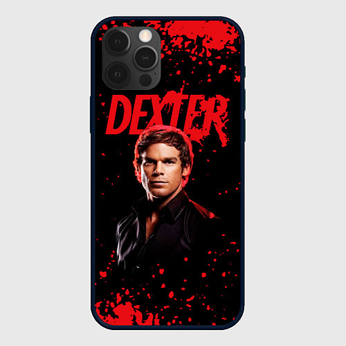 Чехол iPhone 12 Pro Max Dexter Декстер / 3D-Черный – фото 1