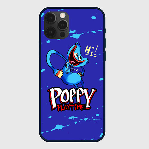 Чехол iPhone 12 Pro Max Poppy Playtime / 3D-Черный – фото 1