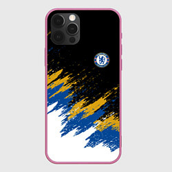 Чехол iPhone 12 Pro Max CHELSEA БРЫЗГИ КРАСОК