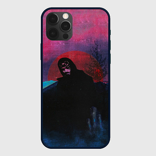 Чехол iPhone 12 Pro Max Mnogoznaal art / 3D-Черный – фото 1