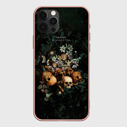 Чехол для iPhone 12 Pro Max Дауншифтинг, цвет: 3D-светло-розовый