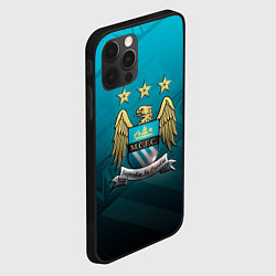 Чехол для iPhone 12 Pro Max Manchester City Teal Themme, цвет: 3D-черный — фото 2