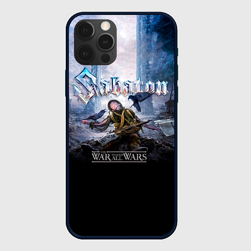 Чехол iPhone 12 Pro Max The War to End All Wars - Sabaton / 3D-Черный – фото 1