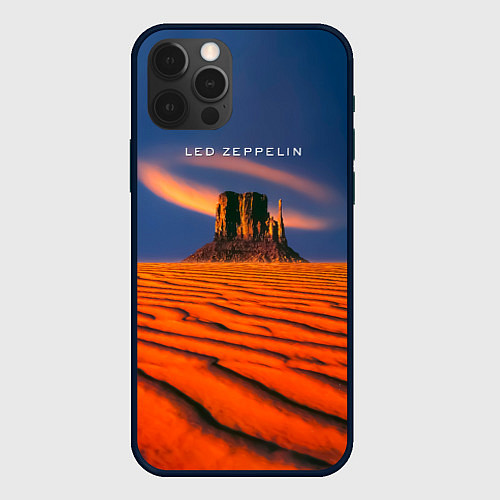 Чехол iPhone 12 Pro Max Led Zeppelin коллекционное / 3D-Черный – фото 1