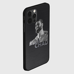 Чехол для iPhone 12 Pro Max Giga Chad, цвет: 3D-черный — фото 2