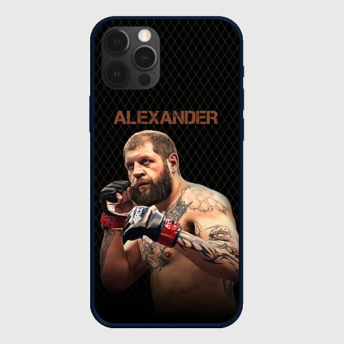 Чехол iPhone 12 Pro Max Alexander The Grim Reape / 3D-Черный – фото 1