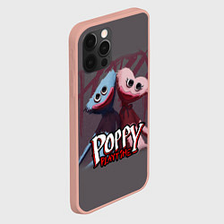 Чехол для iPhone 12 Pro Max ХАГГИ ВАГГИ ПАРОЧКА - POPPY PLAYTIME, цвет: 3D-светло-розовый — фото 2