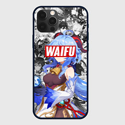 Чехол iPhone 12 Pro Max GENSHIN IMACT WAIFU ВАЙФУ