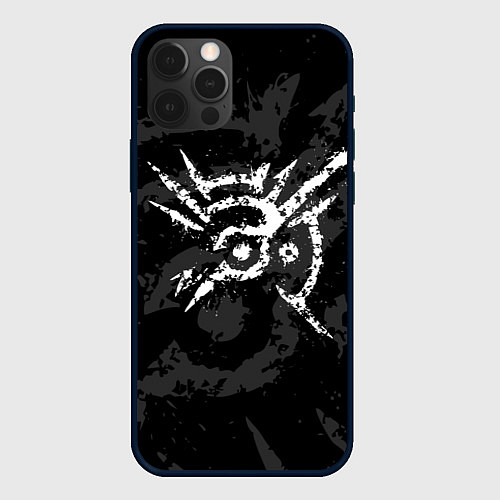 Чехол iPhone 12 Pro Max DISHONORED КОРВО АТАНО МЕТКА, КЛЕЙМО ЧУЖОГО / 3D-Черный – фото 1
