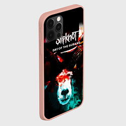 Чехол для iPhone 12 Pro Max Day of the Gusano: Live in Mexico - Slipknot, цвет: 3D-светло-розовый — фото 2