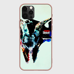 Чехол для iPhone 12 Pro Max Iowa - Slipknot, цвет: 3D-светло-розовый