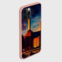 Чехол для iPhone 12 Pro Max Animals - Pink Floyd, цвет: 3D-светло-розовый — фото 2