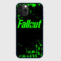 Чехол для iPhone 12 Pro Max FALLOUT ПУПСЫ ПАТТЕРН ЗЕЛЁНЫЙ ЯДЕРНАЯ ЗИМА, цвет: 3D-черный