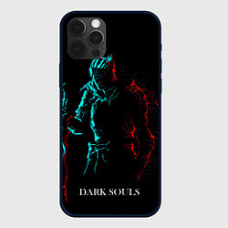 Чехол iPhone 12 Pro Max Dark Souls NEON Силуэт