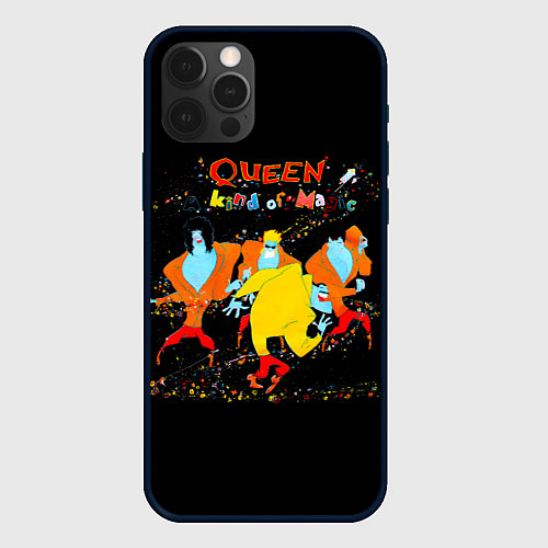 Чехол iPhone 12 Pro Max A Kind of Magic - Queen / 3D-Черный – фото 1