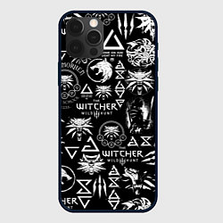 Чехол iPhone 12 Pro Max ВЕДЬМАК ЛОЛГОБОМБИНГ THE WITCHER