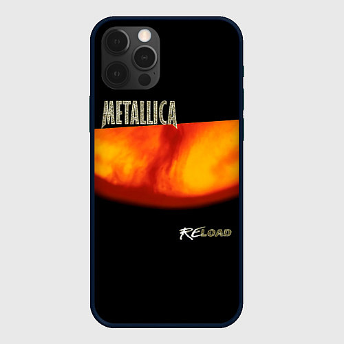 Чехол iPhone 12 Pro Max Metallica ReLoad / 3D-Черный – фото 1