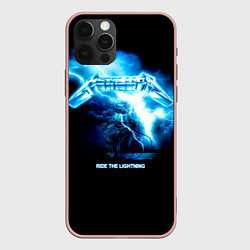 Чехол iPhone 12 Pro Max Ride the Lightning Metallica