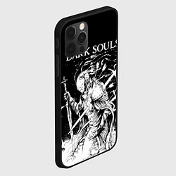 Чехол для iPhone 12 Pro Max Dark Souls, The Ashen One, цвет: 3D-черный — фото 2