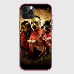 Чехол для iPhone 12 Pro Max SLIPKNOT All Hope Is Gone, цвет: 3D-малиновый