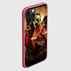 Чехол для iPhone 12 Pro Max SLIPKNOT All Hope Is Gone, цвет: 3D-малиновый — фото 2