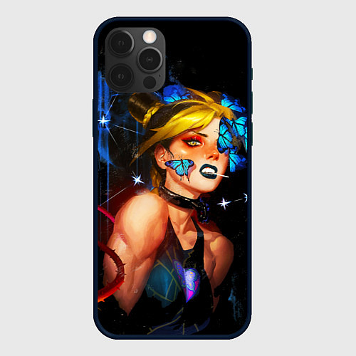 Чехол iPhone 12 Pro Max Jojo Stone Ocean Jolyne cujoh / 3D-Черный – фото 1