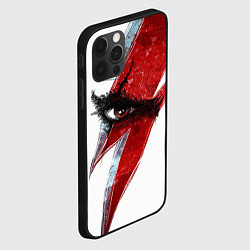 Чехол для iPhone 12 Pro Max ГЛАЗ КРАТОСА, БОГ ВОЙНЫ GOD OF WAR, цвет: 3D-черный — фото 2