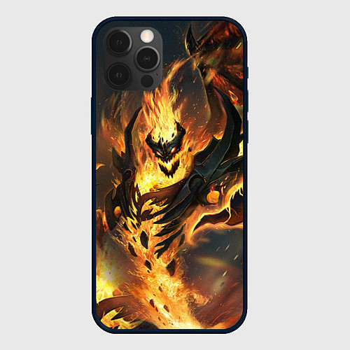 Чехол iPhone 12 Pro Max DOTA 2 SHADOW FIEND ТЕНЬ / 3D-Черный – фото 1