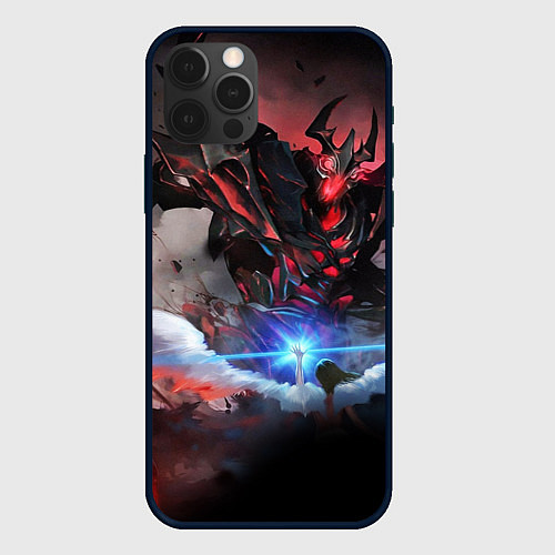 Чехол iPhone 12 Pro Max DOTA ТЕНЬ, SHADOW FIEND / 3D-Черный – фото 1