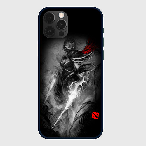 Чехол iPhone 12 Pro Max DOTA 2 ДОТА 2 ТЕНЬ / 3D-Черный – фото 1