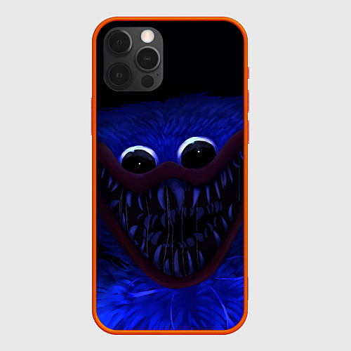 Чехол iPhone 12 Pro Max BLUE MONSTER POPPY / 3D-Красный – фото 1