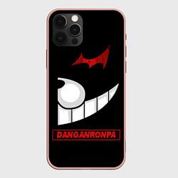 Чехол iPhone 12 Pro Max Черная половина Монокума - Danganronpa