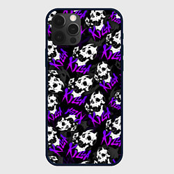 Чехол для iPhone 12 Pro Max JOJO KILLER QUEEN КОРОЛЕВА УБИЙЦА УЗОР, цвет: 3D-черный