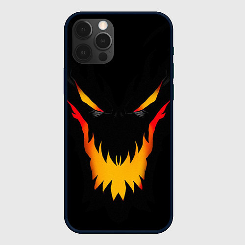 Чехол iPhone 12 Pro Max DOTA 2 BLACK SHADOW FIEND ТЕНЬ / 3D-Черный – фото 1