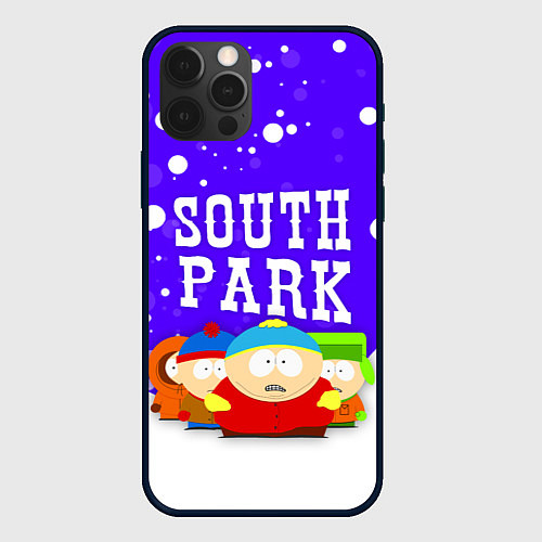 Чехол iPhone 12 Pro Max SOUTH PARK ЮЖНЫЙ ПАРК / 3D-Черный – фото 1